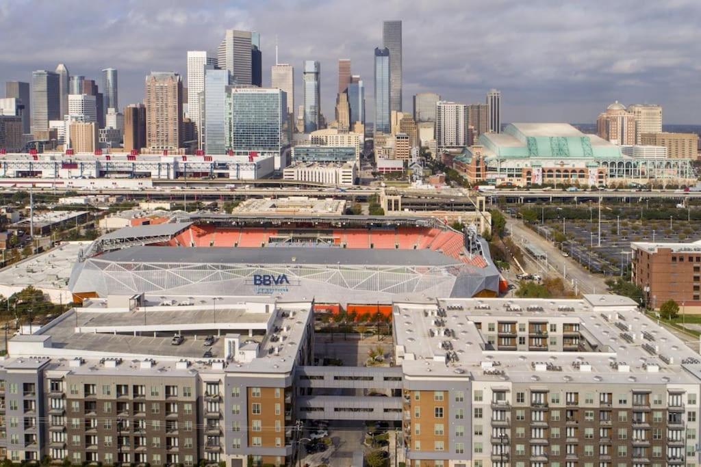 U3 Penthouse Houstonw Car Astros W Skyline-View Lejlighed Eksteriør billede