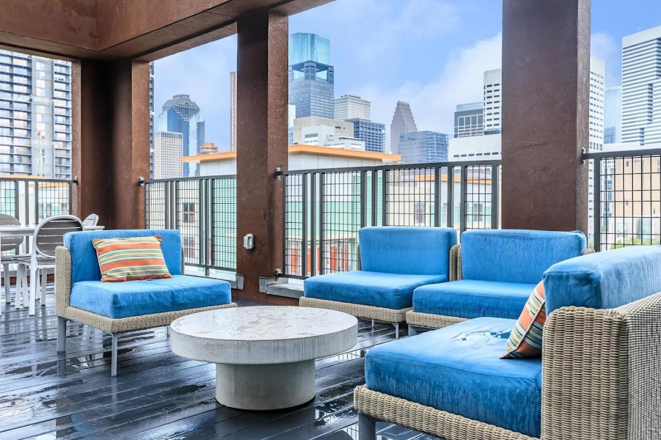 U3 Penthouse Houstonw Car Astros W Skyline-View Lejlighed Eksteriør billede